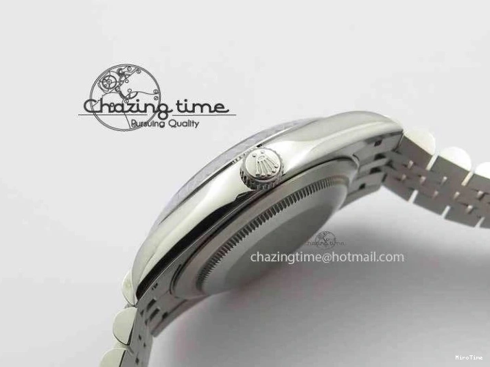 MiroTime 0428 DateJust II 41mm BP Maker Best Edition Silver Diamonds Dial On New Version Jubilee Bracelet A Reliable 3623